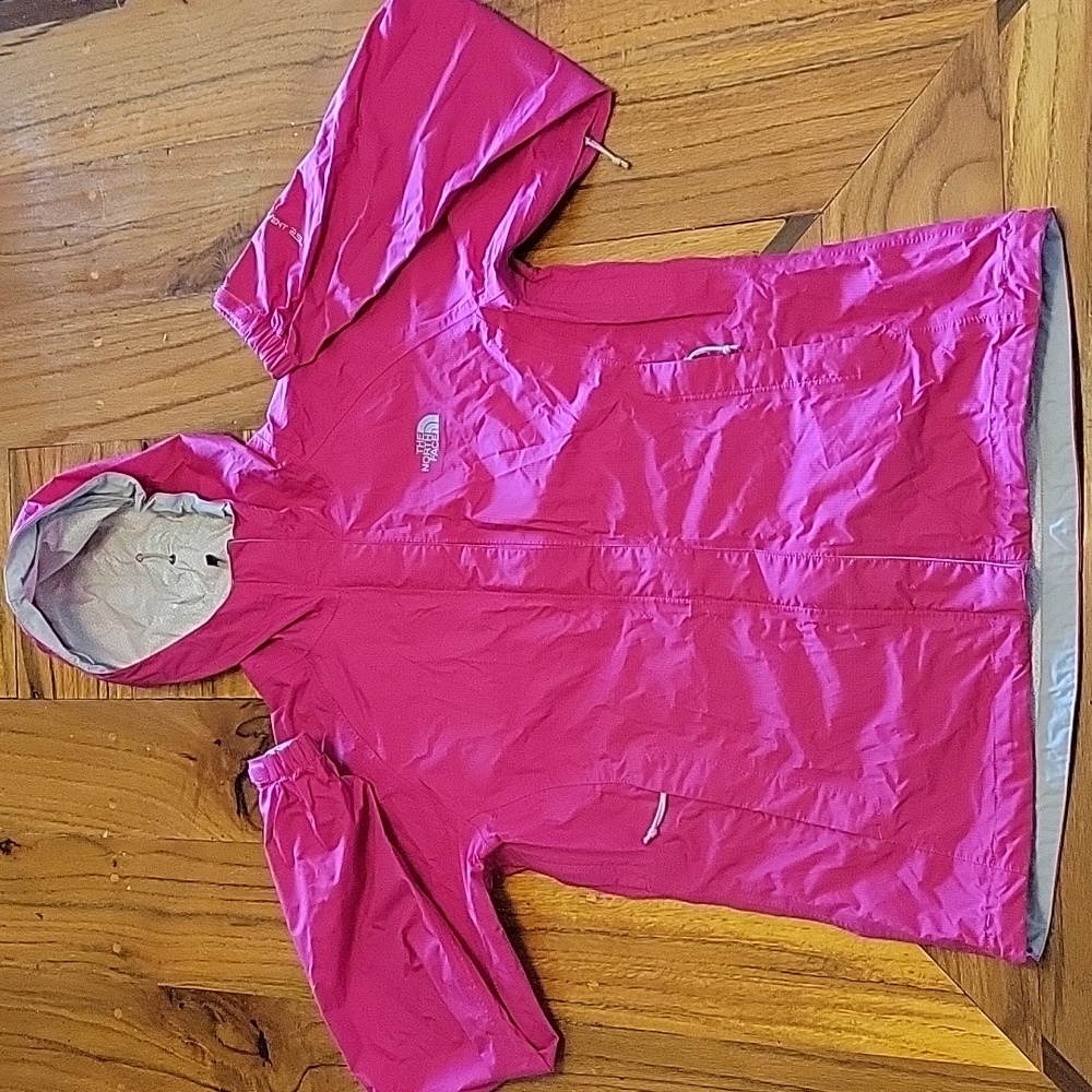 The North Face Hyvent 2.5L Fuchsia Raincoat Size Small - Picture 3 of 17